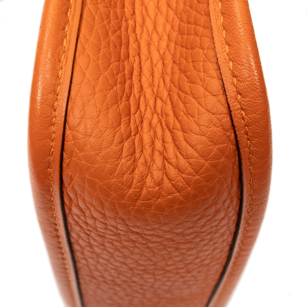 Shoulder Bag Evelyne TPM Orange Clemence Leather