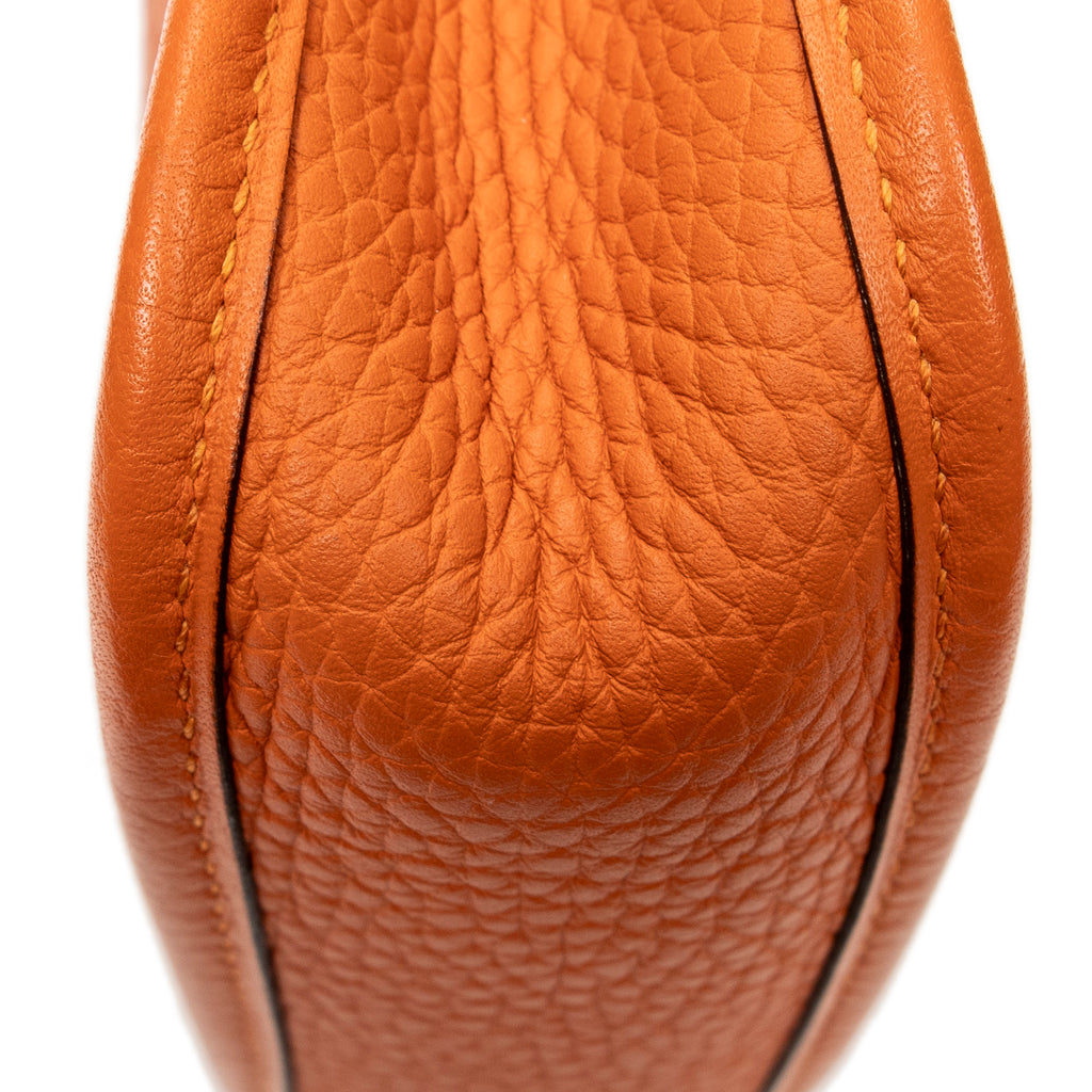 Shoulder Bag Evelyne TPM Orange Clemence Leather