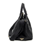 Shoulder Bag Medium Canapa Tote Black Canapa Canvas