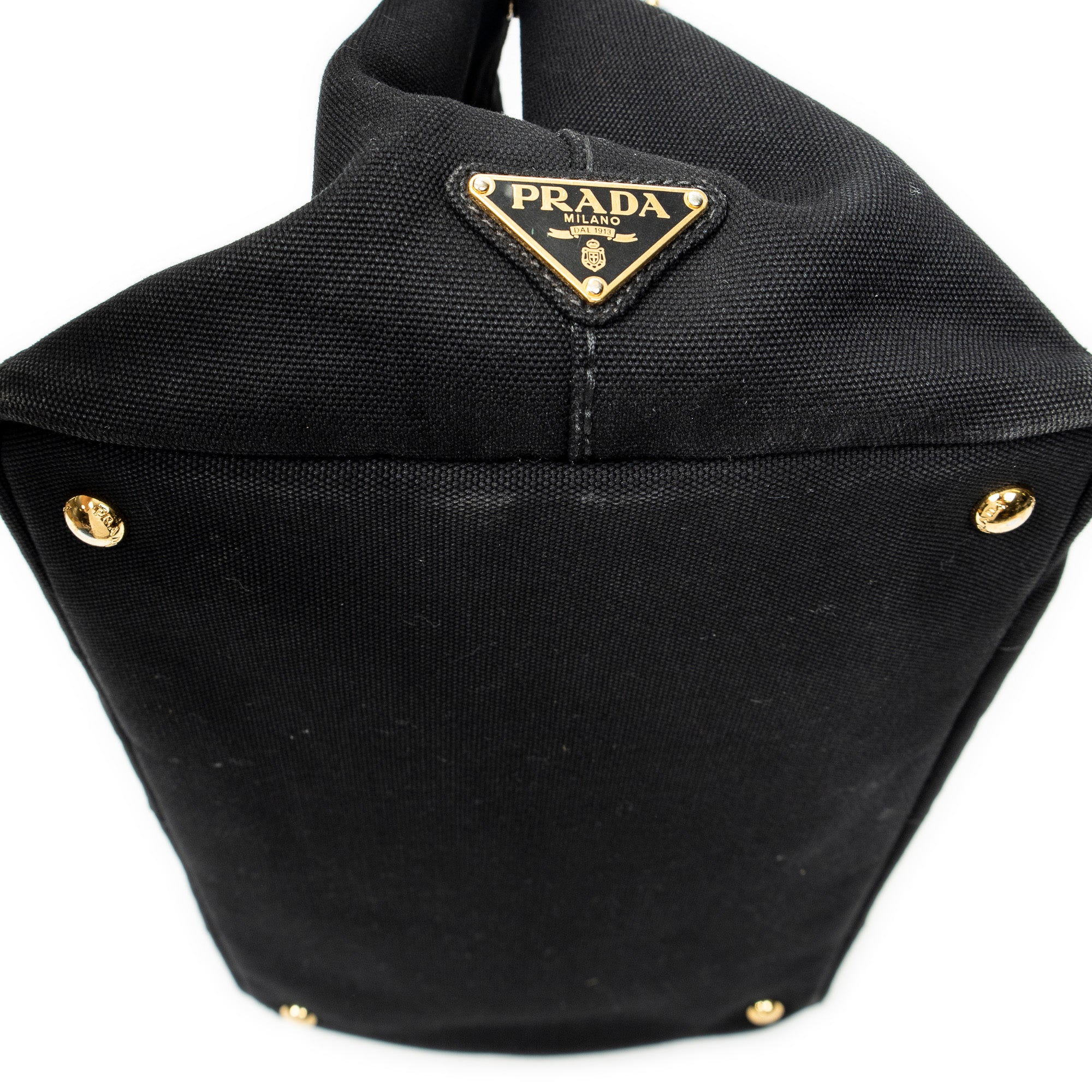 Shoulder Bag Medium Canapa Tote Black Canapa Canvas