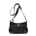 Shoulder Bag Rectangular Shoulder Tote Black Nylon Canvas
