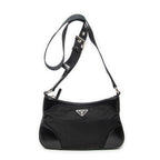 Shoulder Bag Rectangular Shoulder Tote Black Nylon Canvas