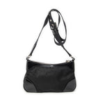 Shoulder Bag Rectangular Shoulder Tote Black Nylon Canvas