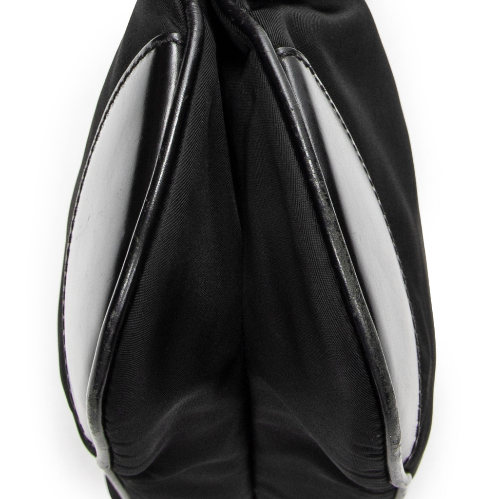 Shoulder Bag Rectangular Shoulder Tote Black Nylon Canvas