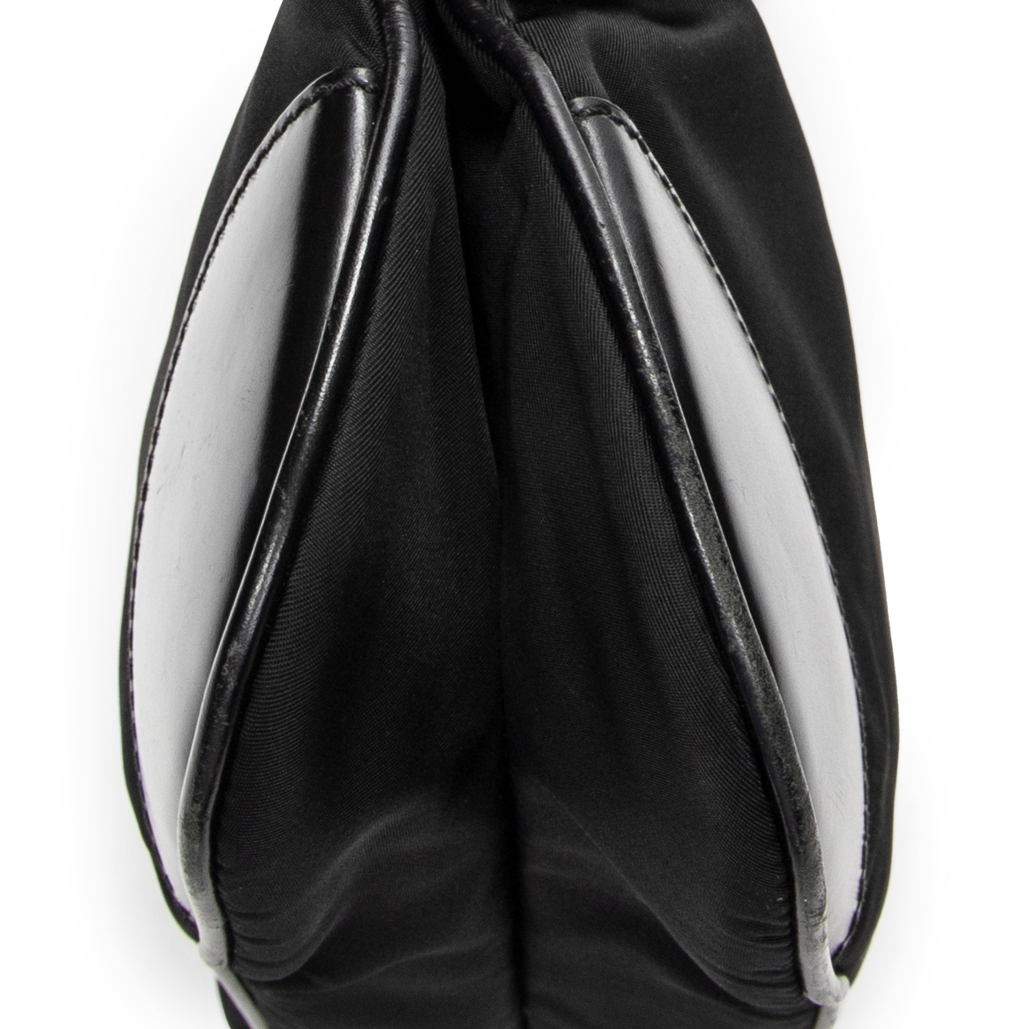 Shoulder Bag Rectangular Shoulder Tote Black Nylon Canvas