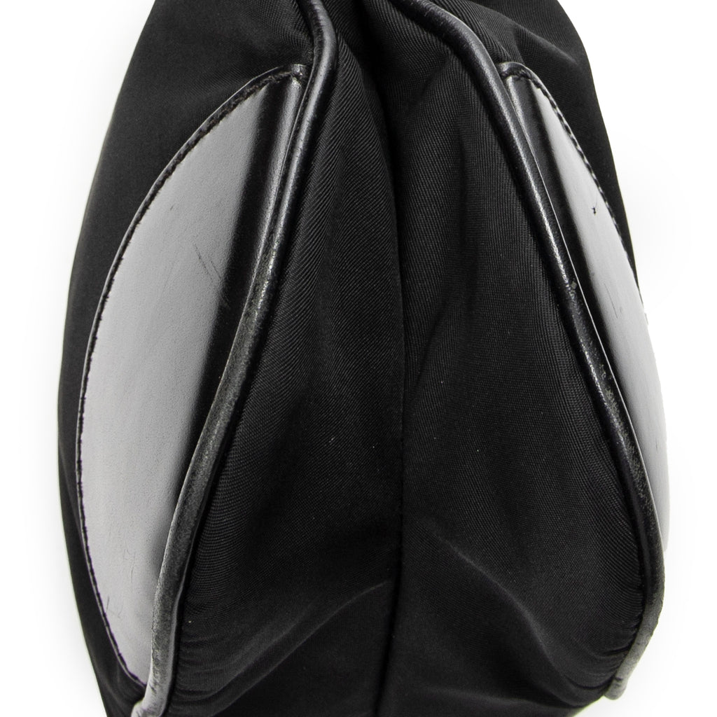 Shoulder Bag Rectangular Shoulder Tote Black Nylon Canvas