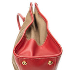 Handbag Medium Jacquard Tote Beige Jacquard Canvas