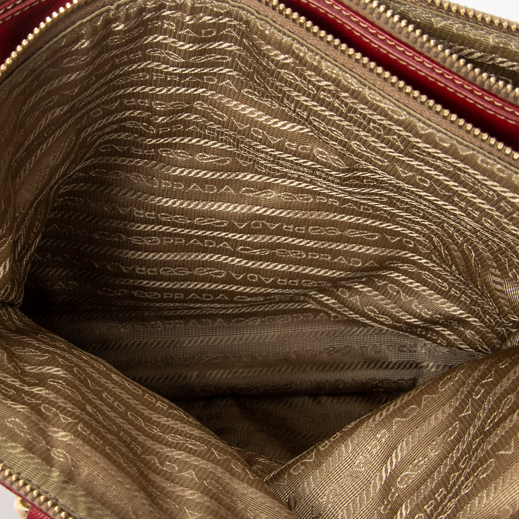 Handbag Medium Jacquard Tote Beige Jacquard Canvas