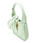 Shoulder Bag Small Jackie 1961 Light Green Smooth Calfskin Leather