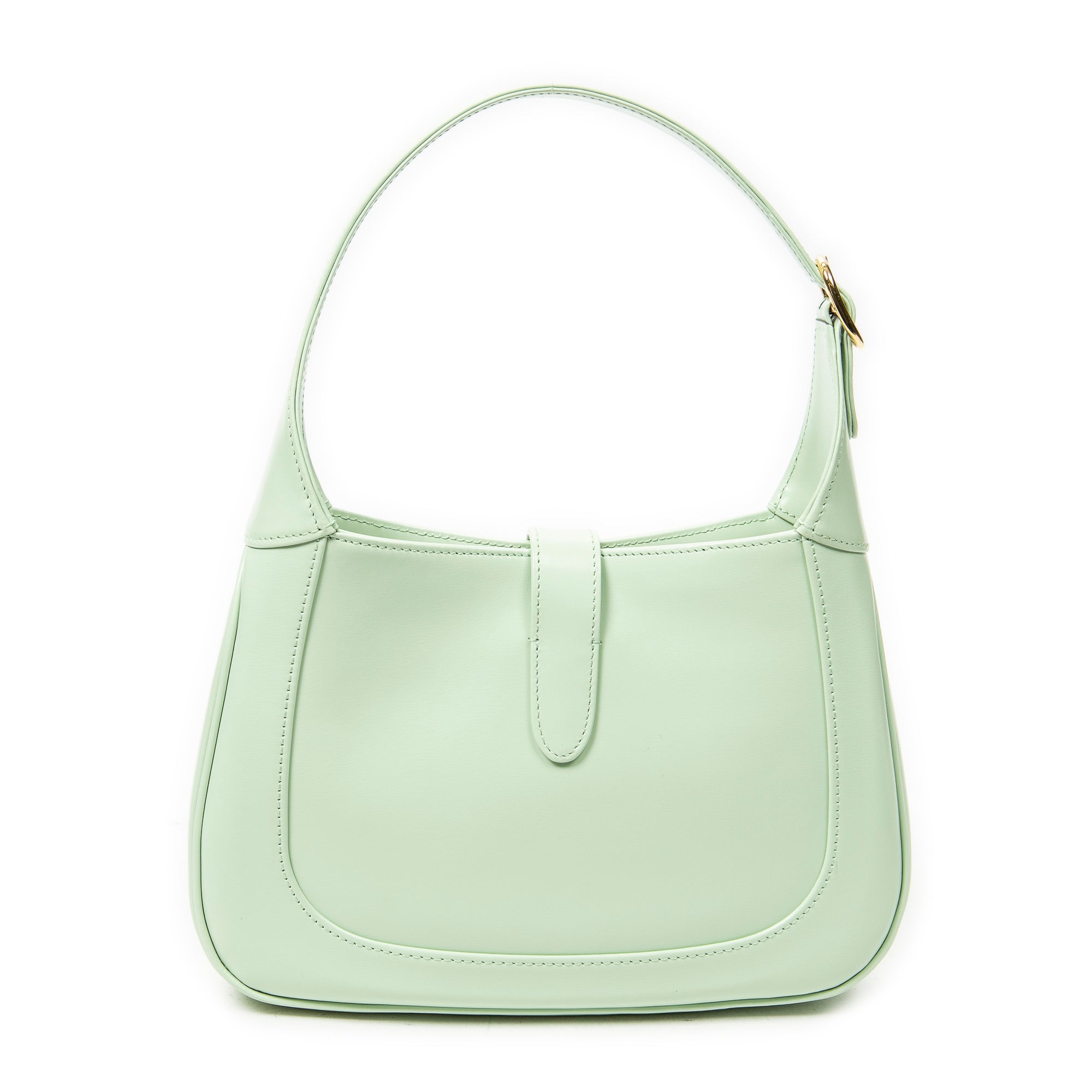 Shoulder Bag Small Jackie 1961 Light Green Smooth Calfskin Leather
