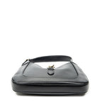 Shoulder Bag Small Jackie Hobo Black Smooth Calfskin Leather