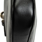 Shoulder Bag Small Jackie Hobo Black Smooth Calfskin Leather