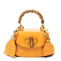 Shoulder Bag Mini Bamboo 1947 Orange Smooth Calfskin Leather