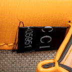 Shoulder Bag Mini Bamboo 1947 Orange Smooth Calfskin Leather