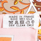 Scarf Scarf Pink 100% Twill Silk