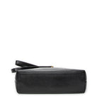 Shoulder Bag Large CC Chain Dome Tote Black Caviar Leather