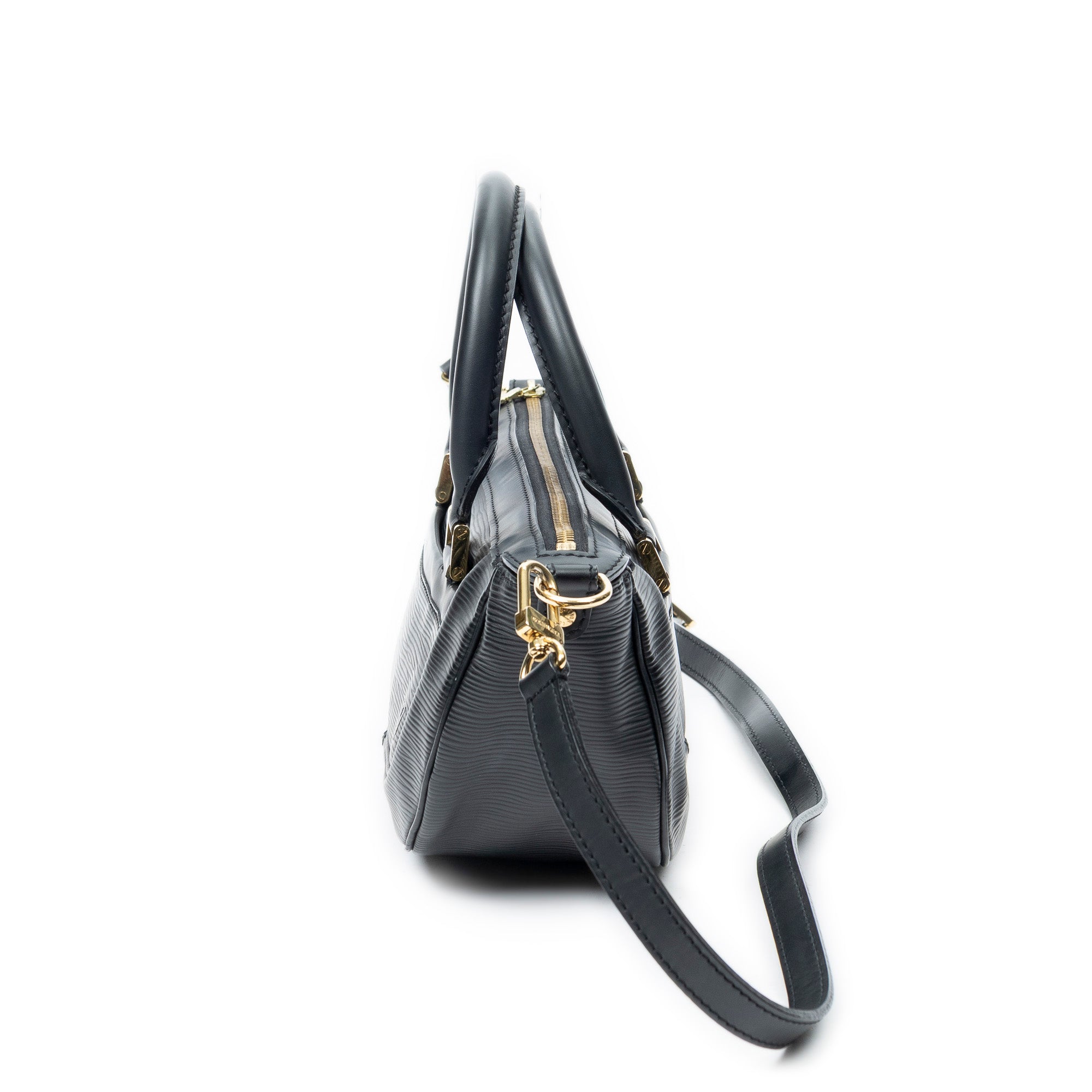 Shoulder Bag Dhanura PM Black Epi
