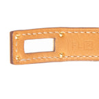 Bracelet Kelly Double Tour Bracelet Orange Swift Leather