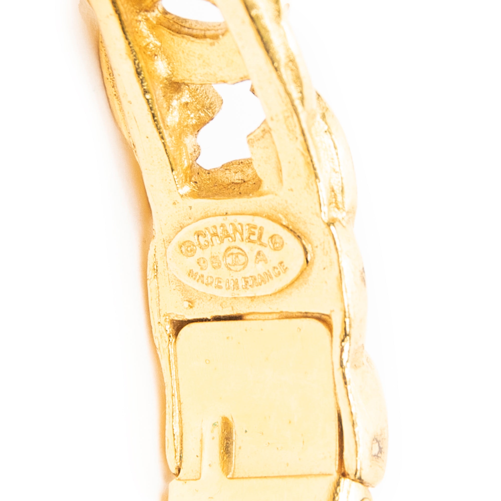 Bracelet CC Bangle Gold Gold Plated