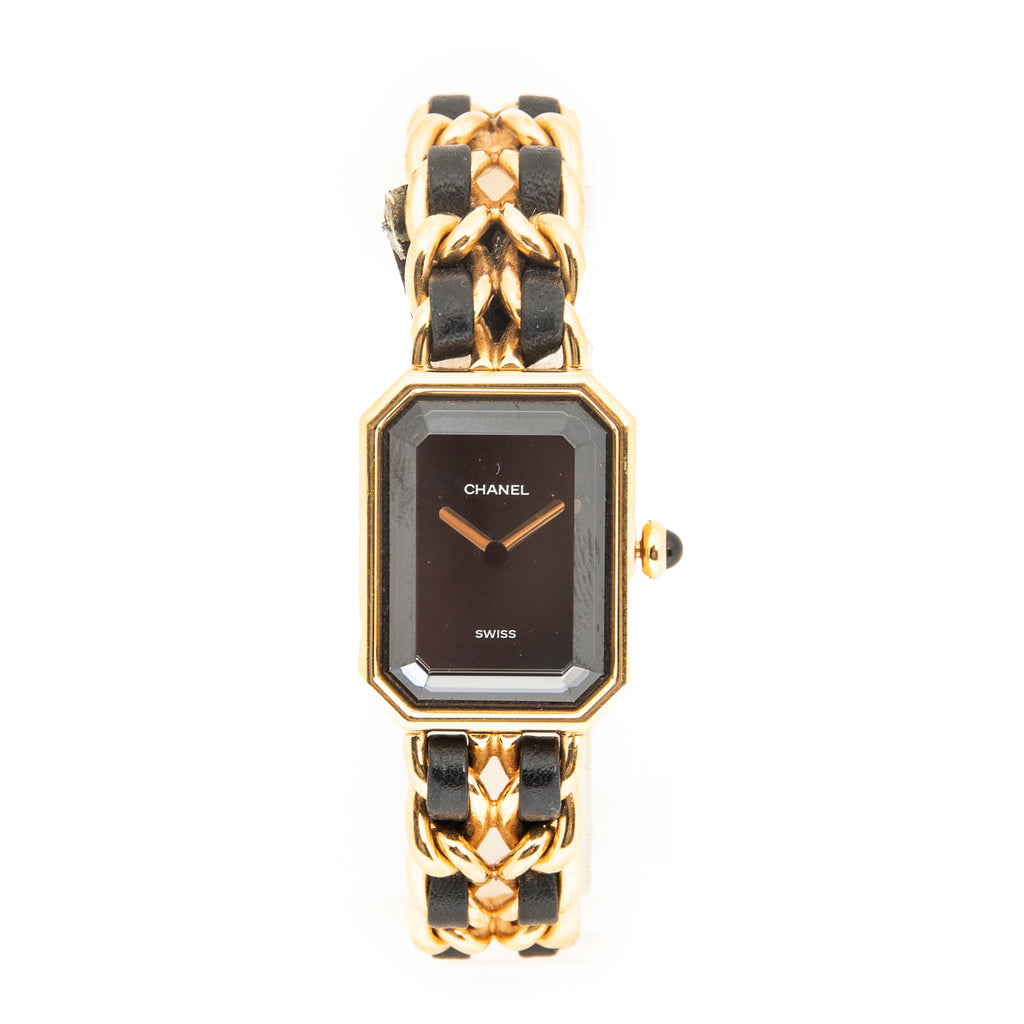 Watch Premiere M Black Gold Plated