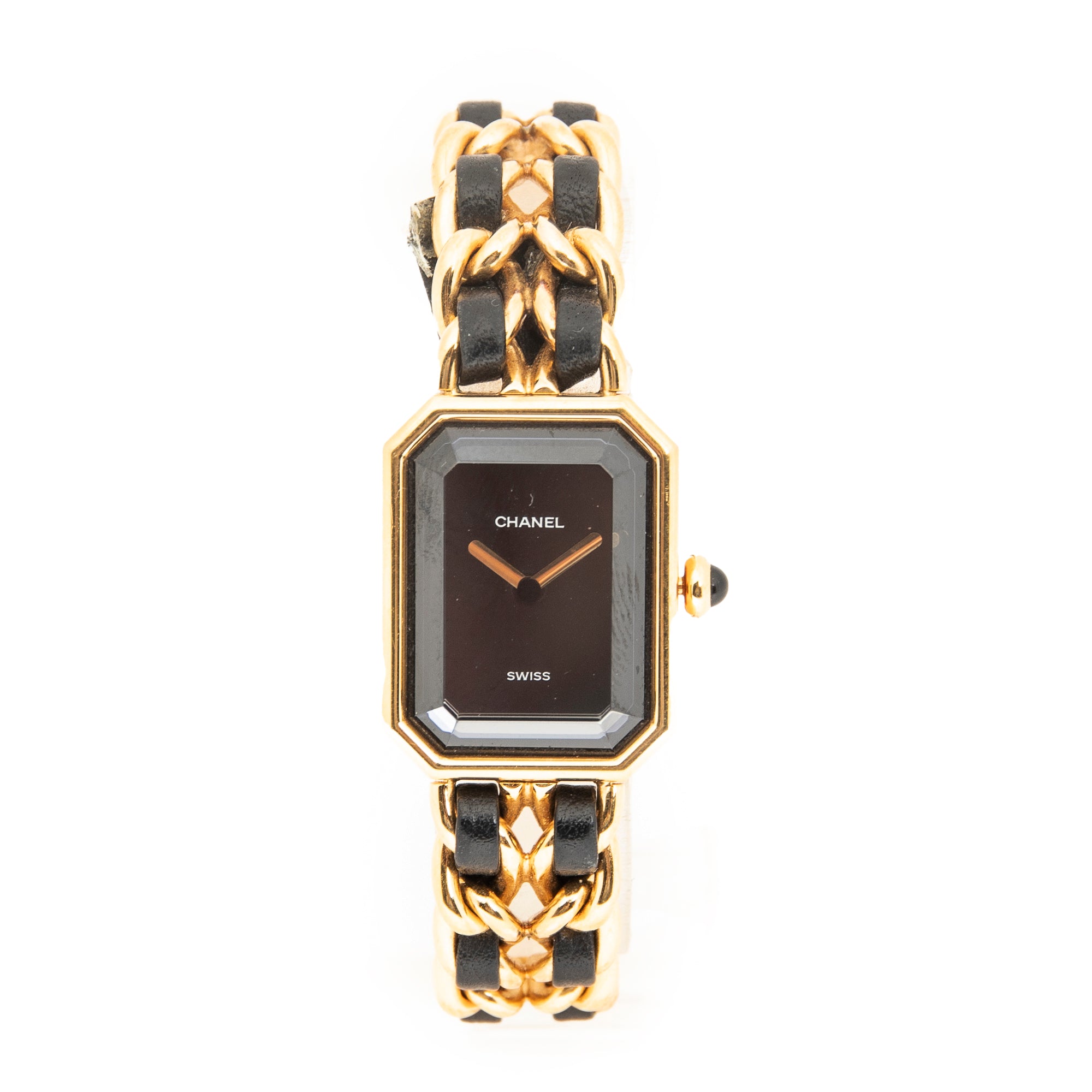 Watch Premiere M Black Gold Plated