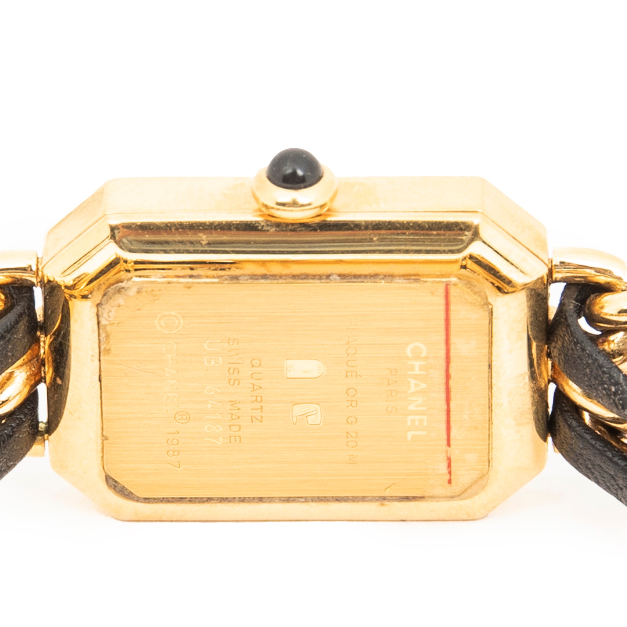 Watch Premiere M Black Gold Plated