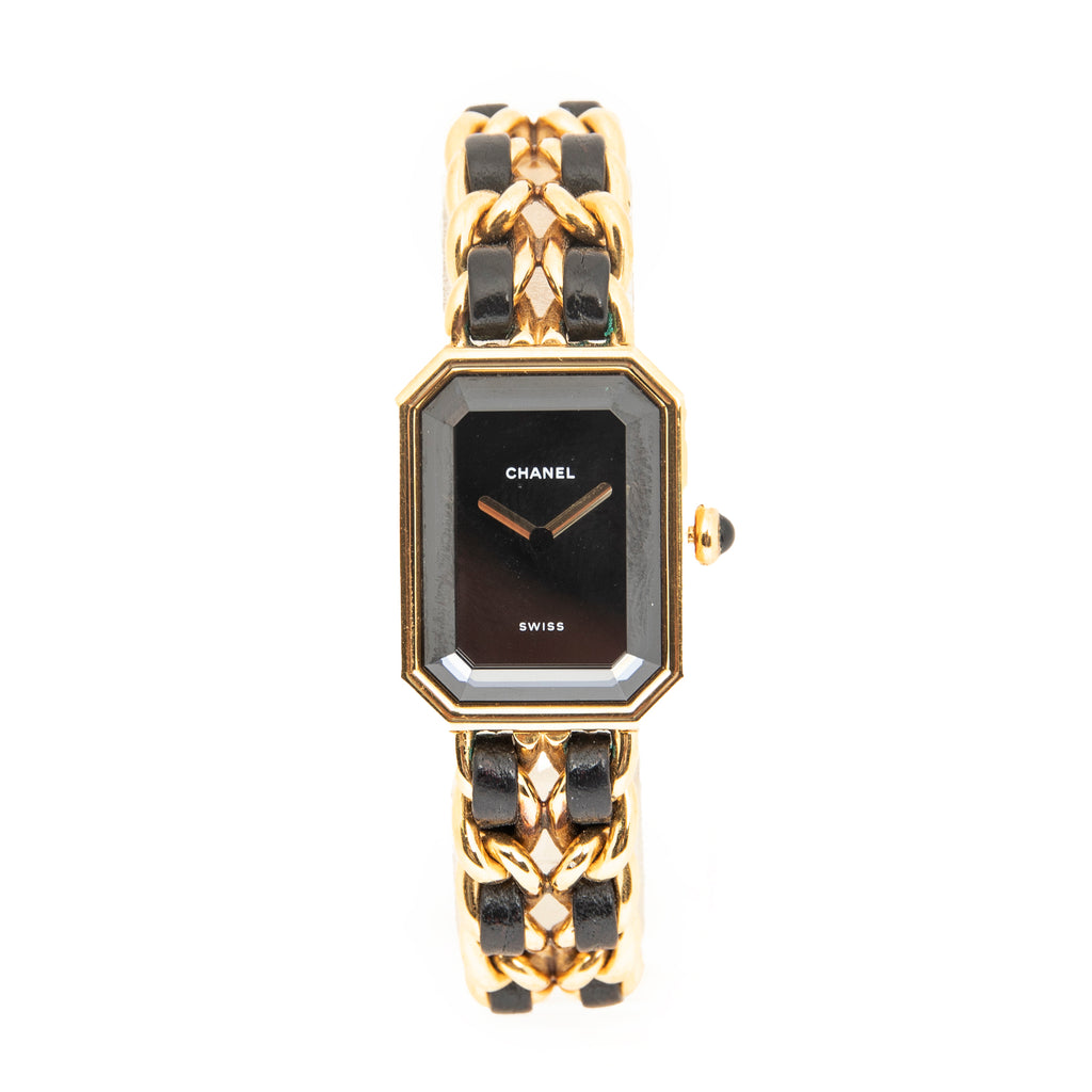 Watch Premiere M Black Gold Plated