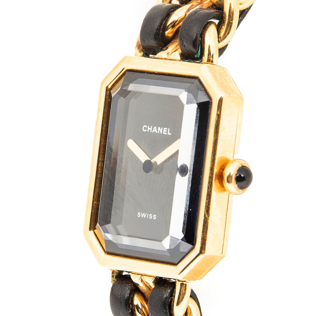 Watch Premiere M Black Gold Plated