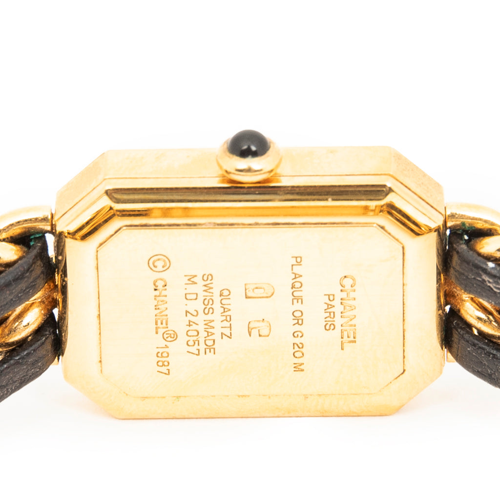 Watch Premiere M Black Gold Plated