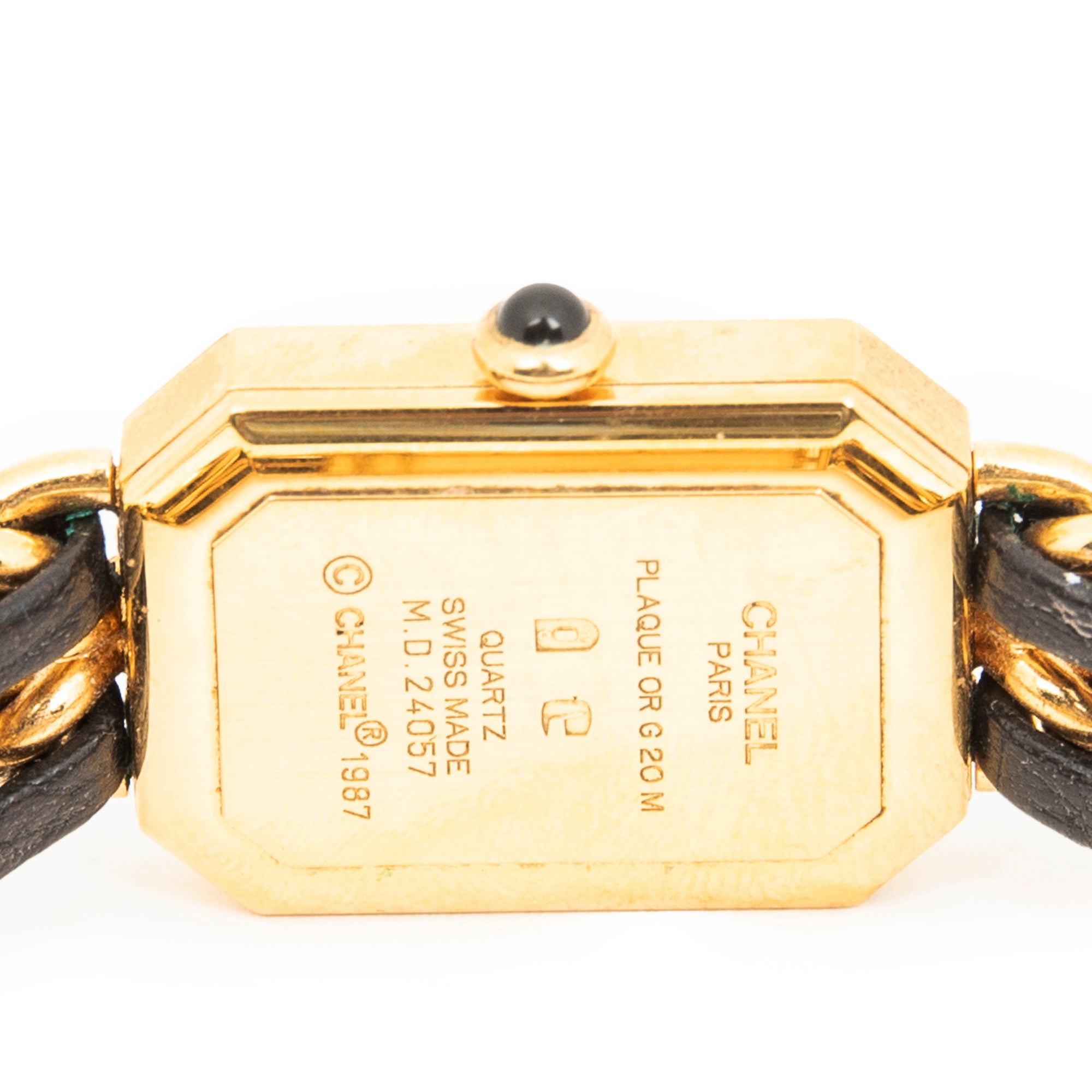 Watch Premiere M Black Gold Plated