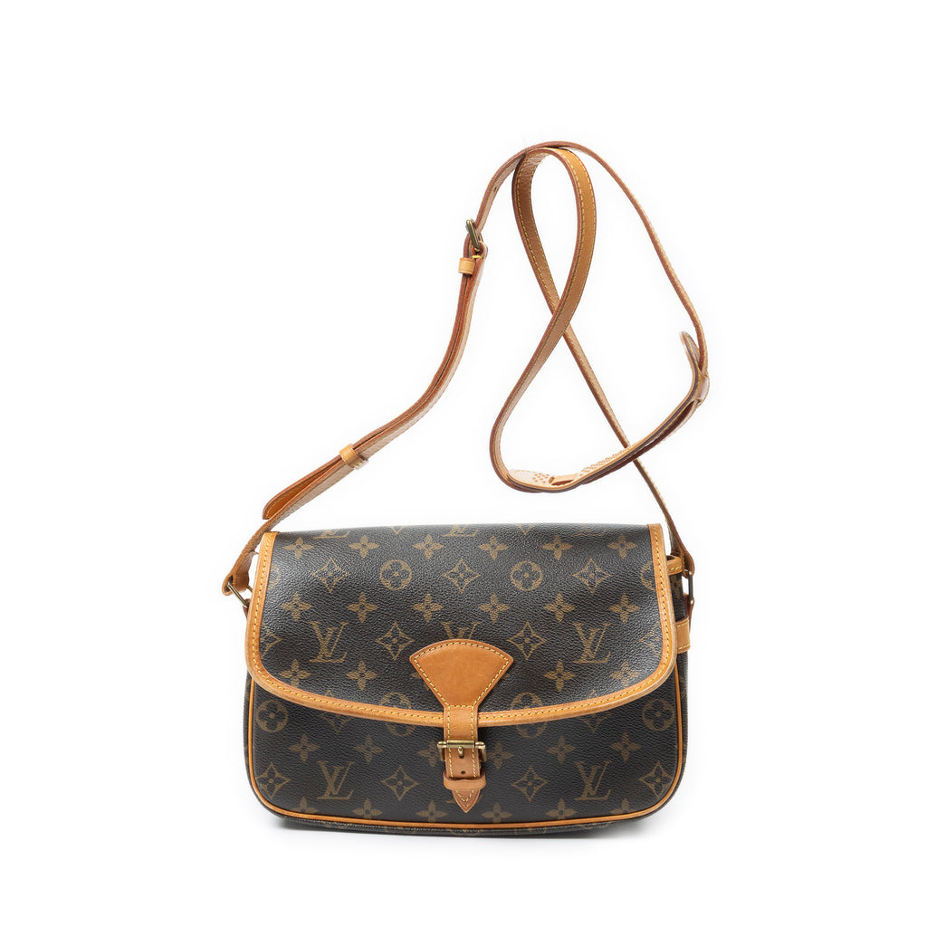 Shoulder Bag Sologne Brown Monogram Canvas