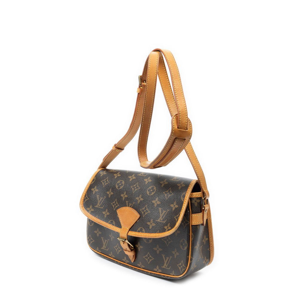 Shoulder Bag Sologne Brown Monogram Canvas