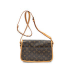 Shoulder Bag Sologne Brown Monogram Canvas