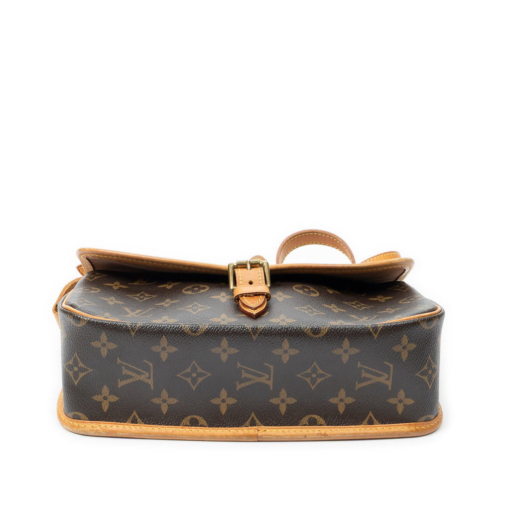 Shoulder Bag Sologne Brown Monogram Canvas