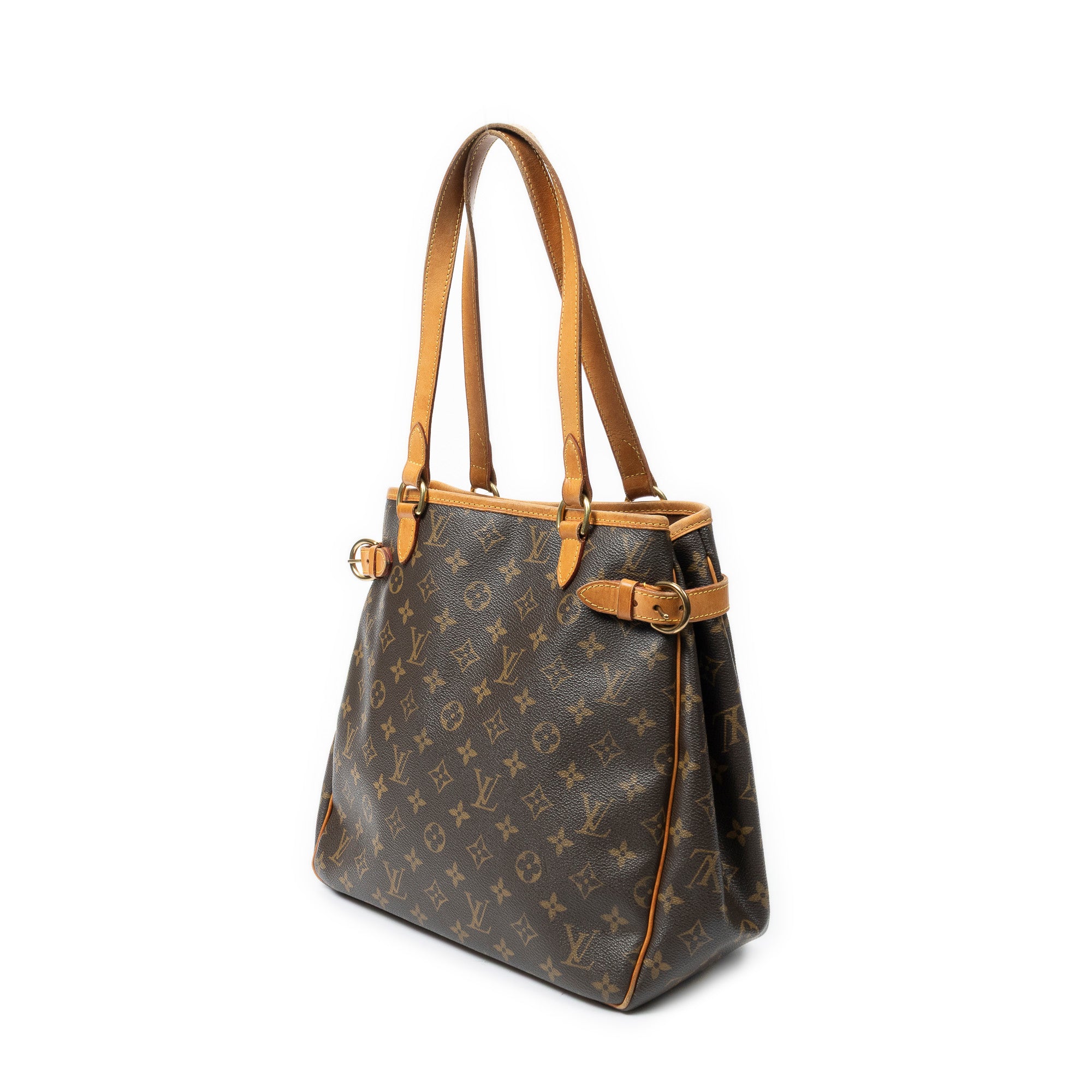 Shoulder Bag Batignolles Vertical Brown Monogram Canvas