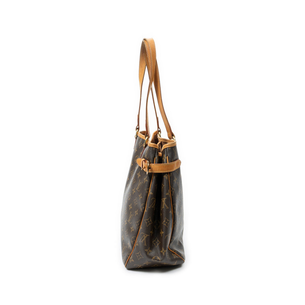 Shoulder Bag Batignolles Vertical Brown Monogram Canvas
