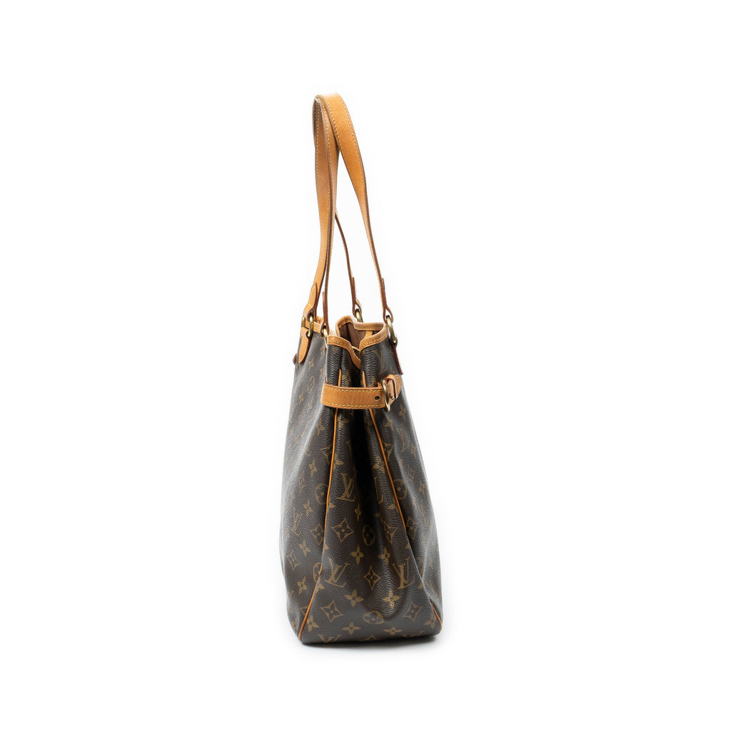 Shoulder Bag Batignolles Vertical Brown Monogram Canvas