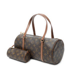 Shoulder Bag Papillon 30 Brown Monogram Canvas