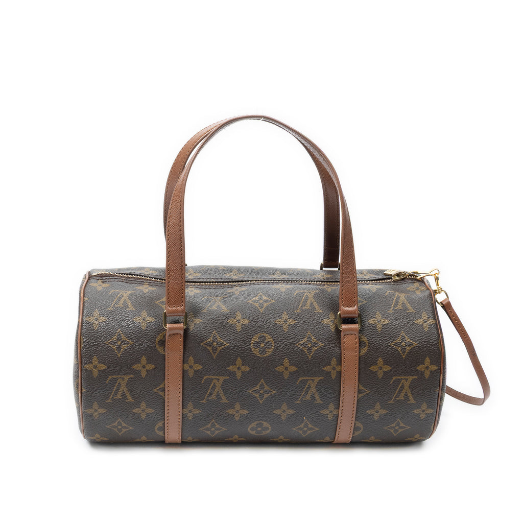 Shoulder Bag Papillon 30 Brown Monogram Canvas