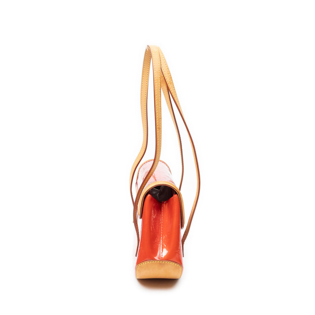Shoulder Bag Biscayne Bay PM Red Monogram Vernis