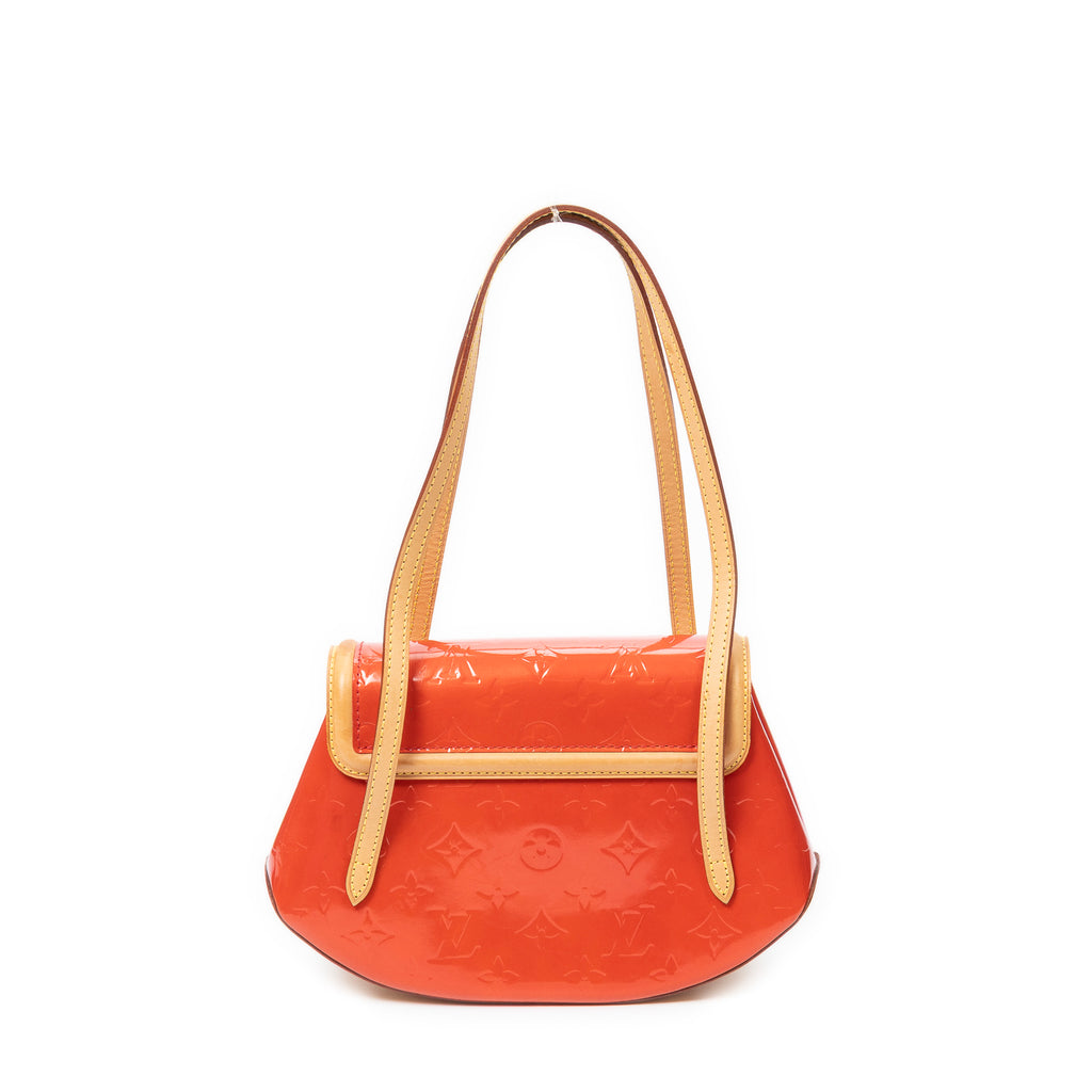 Shoulder Bag Biscayne Bay PM Red Monogram Vernis