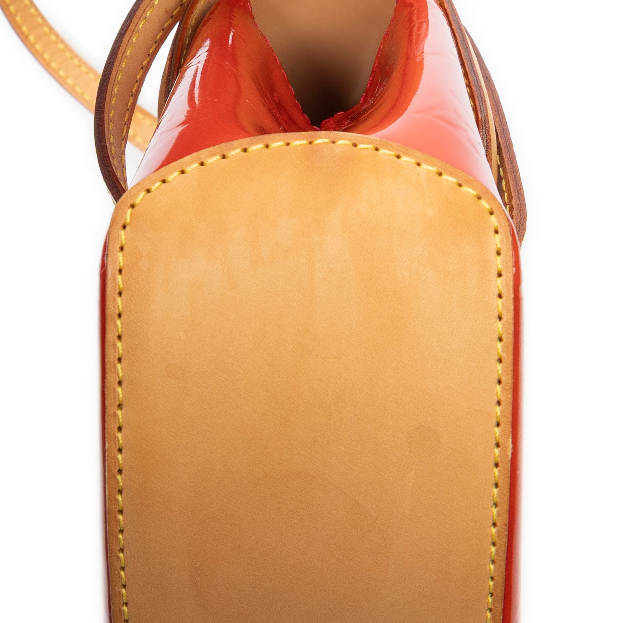 Shoulder Bag Biscayne Bay PM Red Monogram Vernis