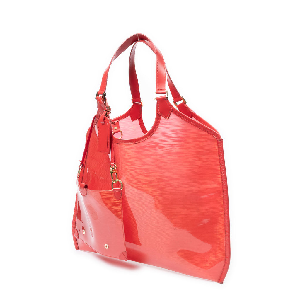 Shoulder Bag Lagoon GM Red Epi Plage