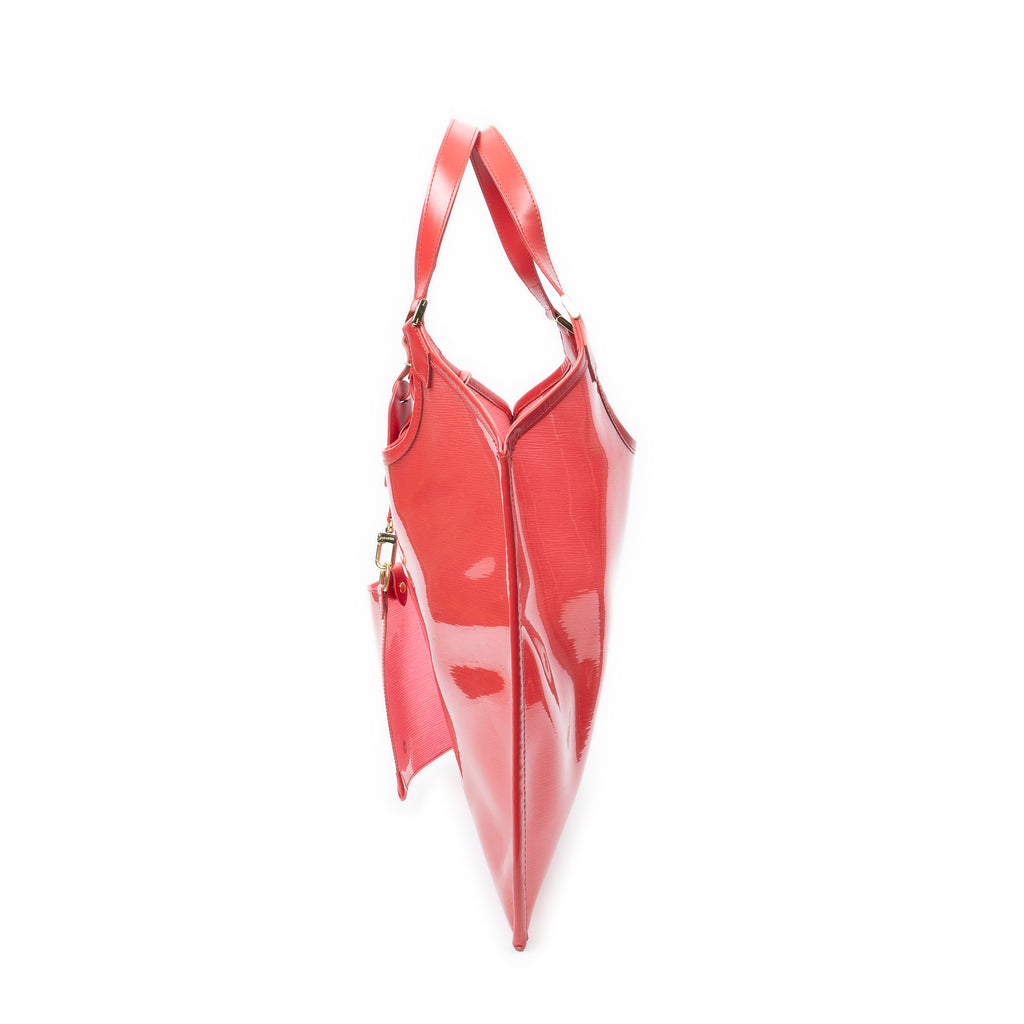 Shoulder Bag Lagoon GM Red Epi Plage