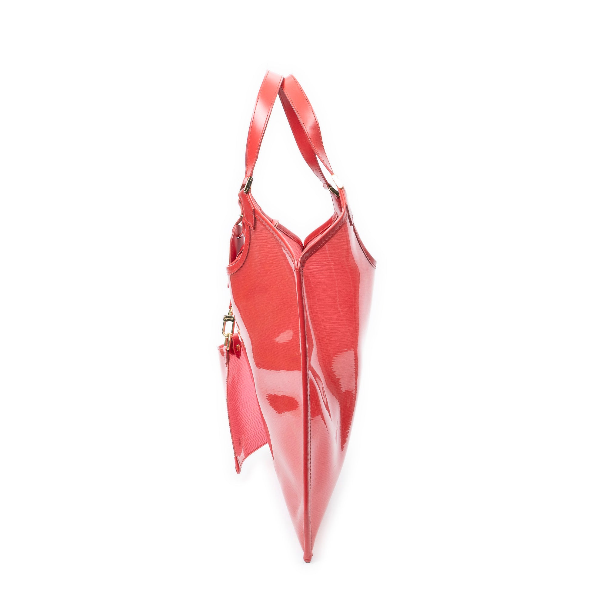 Shoulder Bag Lagoon GM Red Epi Plage