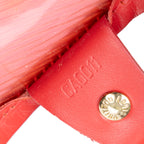 Shoulder Bag Lagoon GM Red Epi Plage
