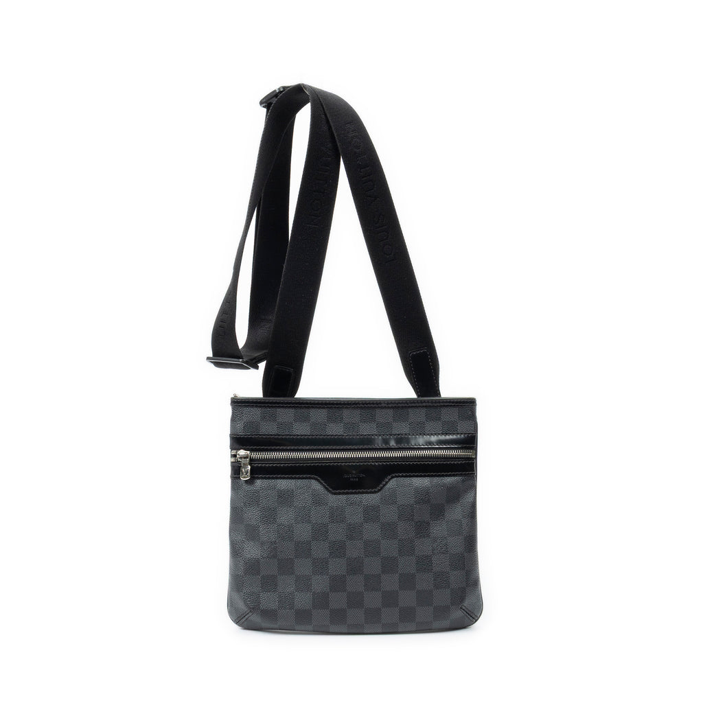 Shoulder Bag Thomas Black Damier Graphite