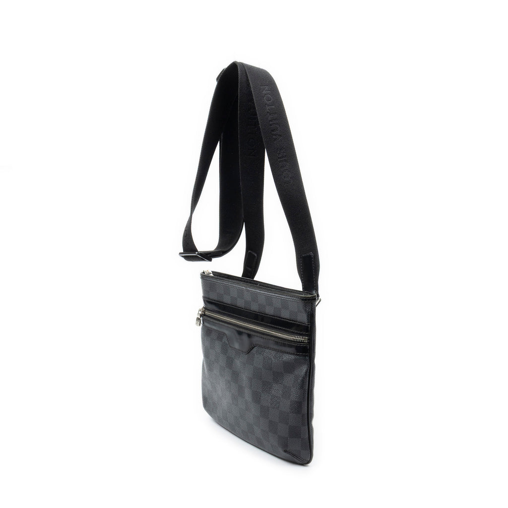 Shoulder Bag Thomas Black Damier Graphite