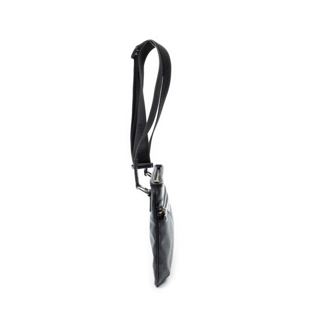 Shoulder Bag Thomas Black Damier Graphite