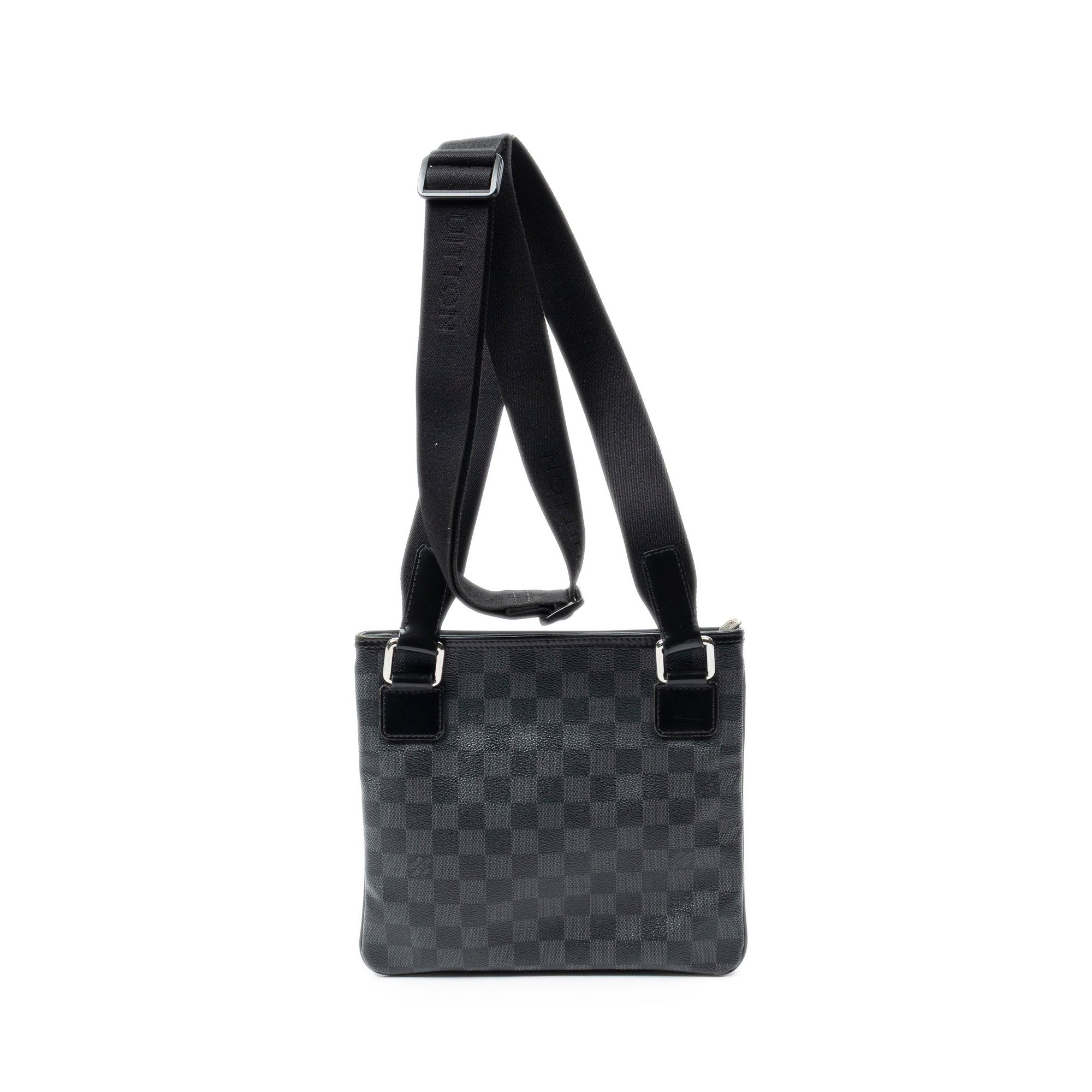 Shoulder Bag Thomas Black Damier Graphite